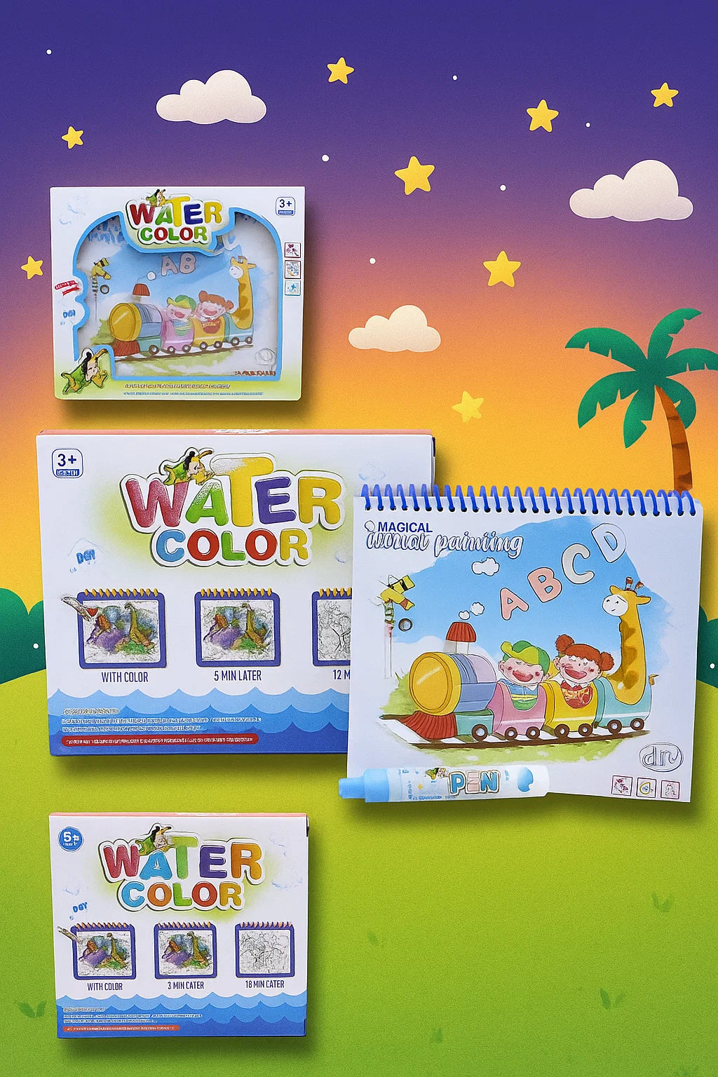 Magical Water Color ABC Book [PD]