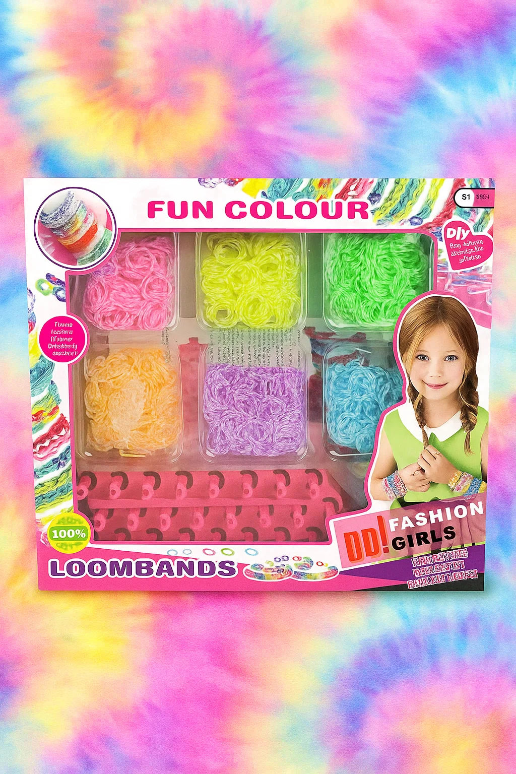Colorful Loombands For Girls [PD][1Pack]