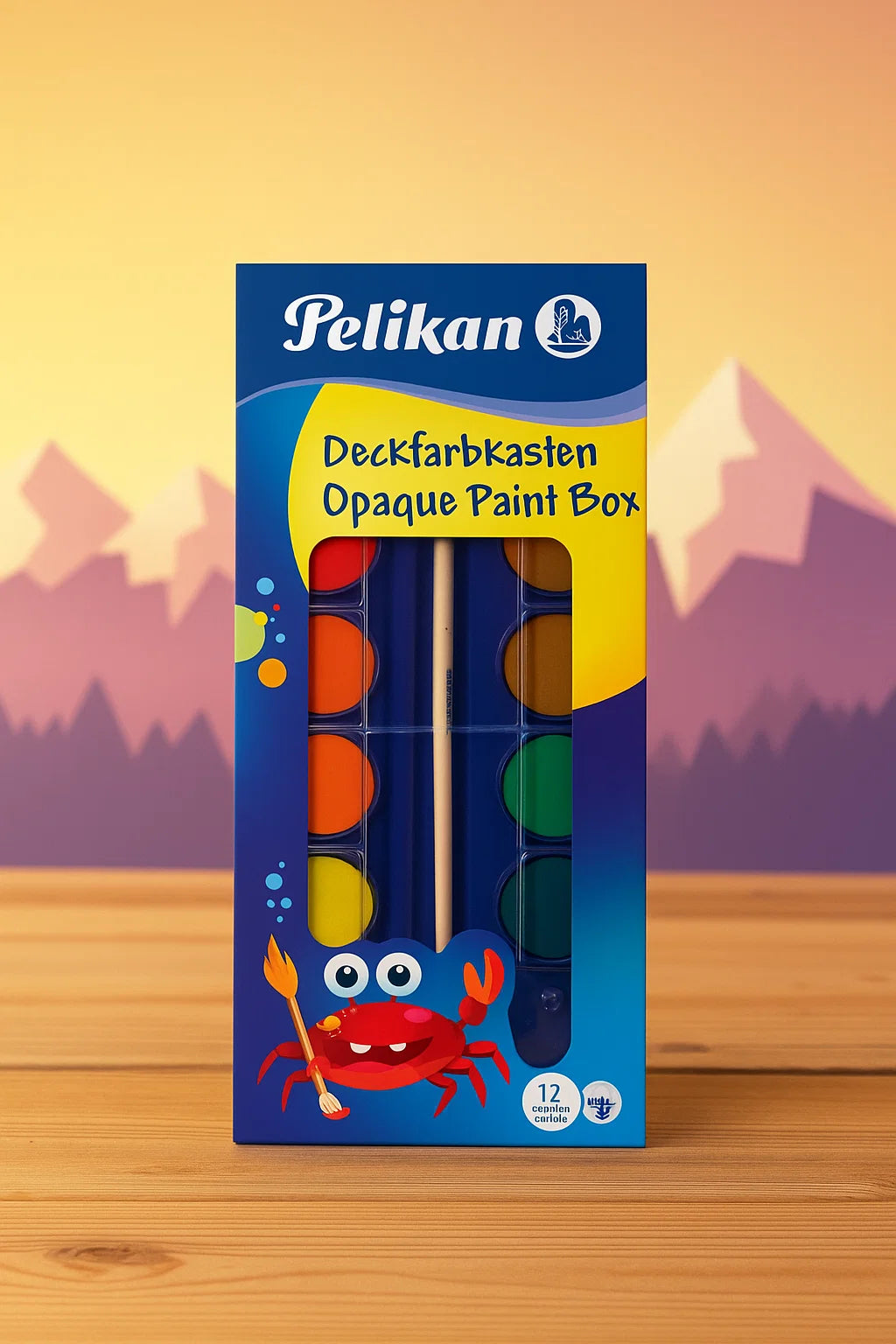 Pelikan Opaque Paint Box 12's [IP][1Set]