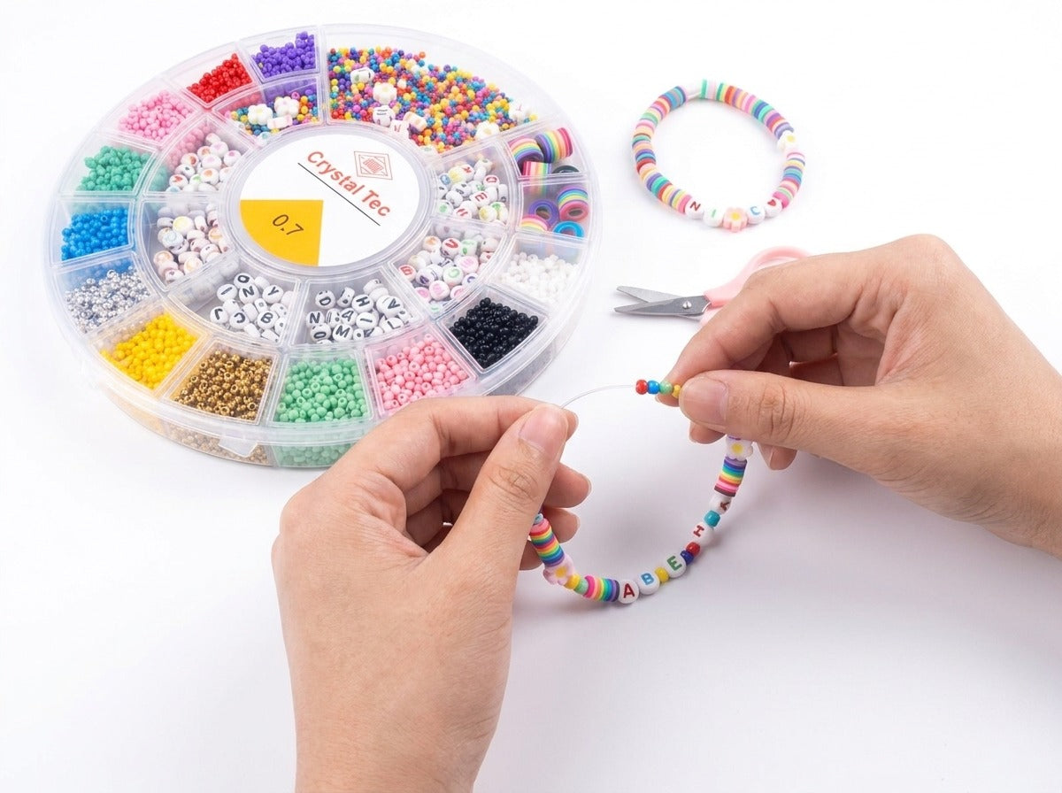 Crystal Tec 0.7: Round DIY Bracelet & Jewelry Kit [PD.]