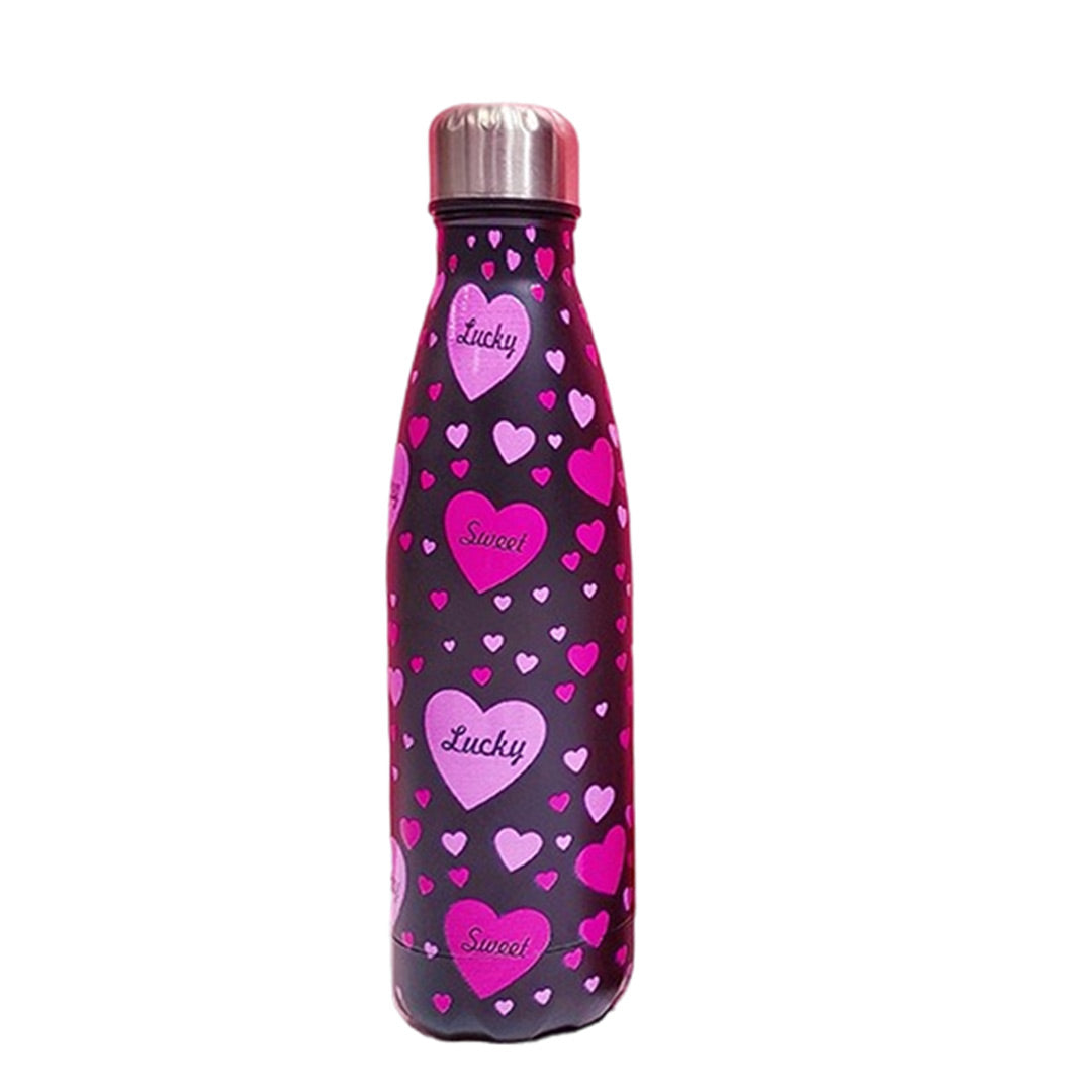 Black Stainless Steel Water Bottle 500ML [PD][1Pc] (Copy)