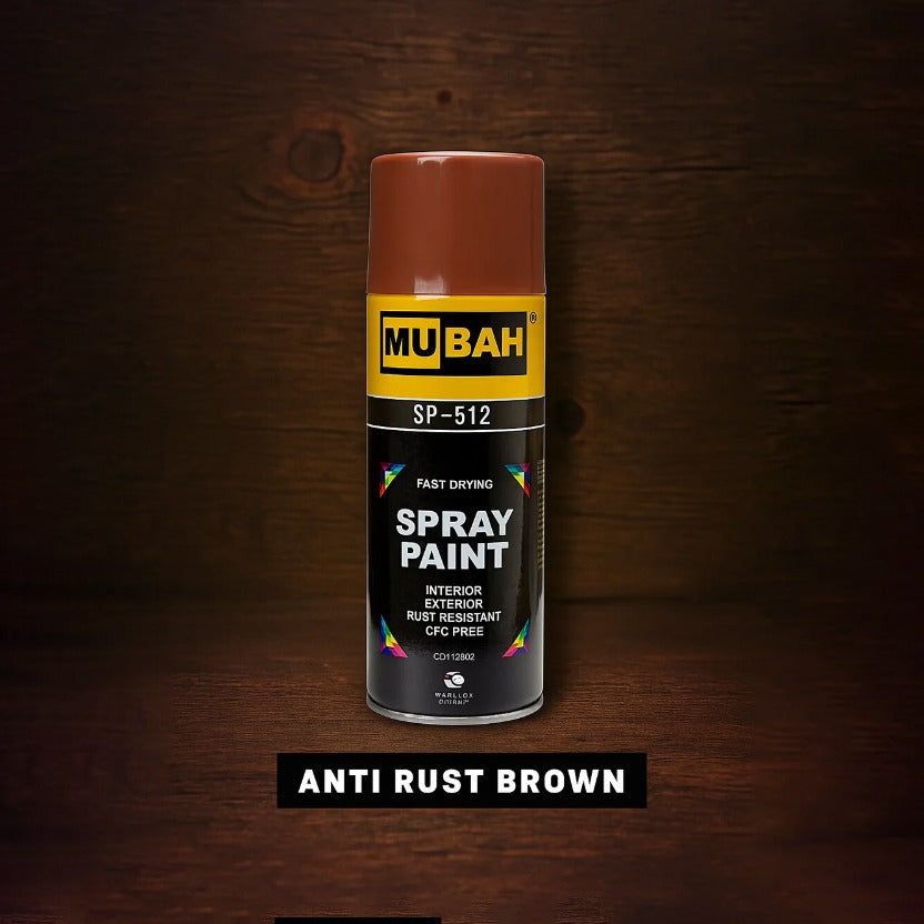 MUBAH Spray Paint - Anti Rust brown [IP][1Pc]