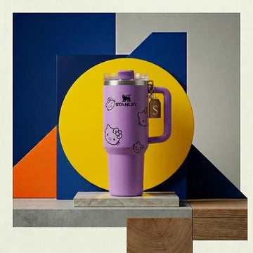Hello Kitty Purple Edition Stanley Quencher H2.0 FlowState (PD)