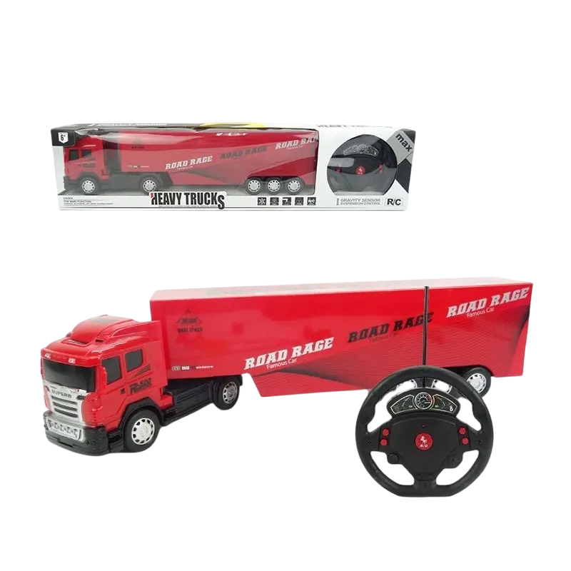 High-Performance Remote Control Heavy Trailer Container Toys [PD]