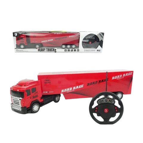 Remote Control Plastic Trailer Container Toys [PD]