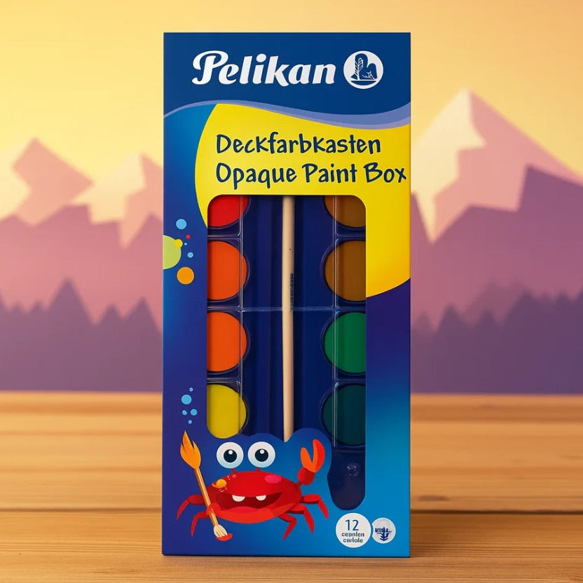 Pelikan Opaque Paint Box 12's [IP][1Set]