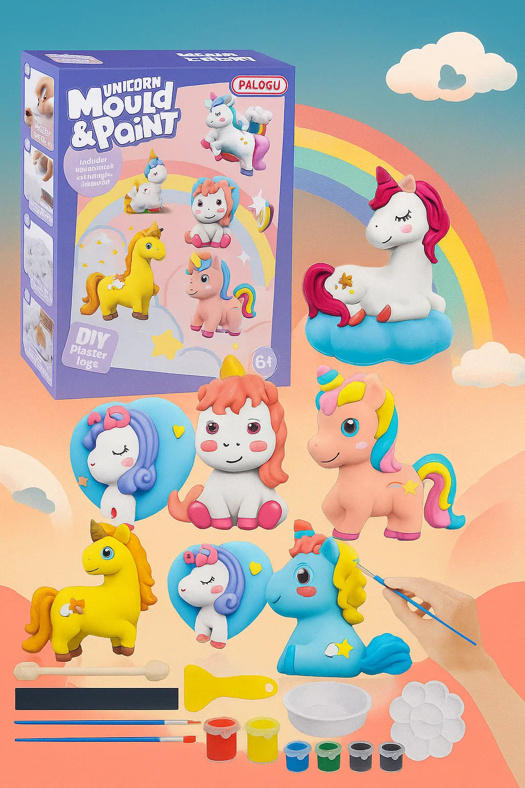 Unicorn Mold And Paint [PD]