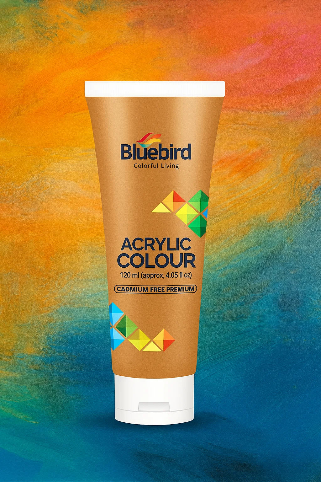 Blue Bird Acrylic 75ML Metallic Copper [PD][1Pc]