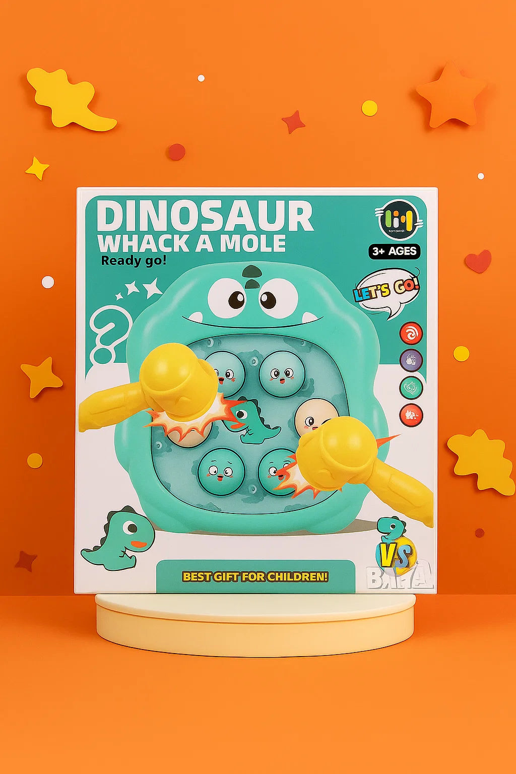 DINOSAUR WHACK A MOLE TOYS [PD]