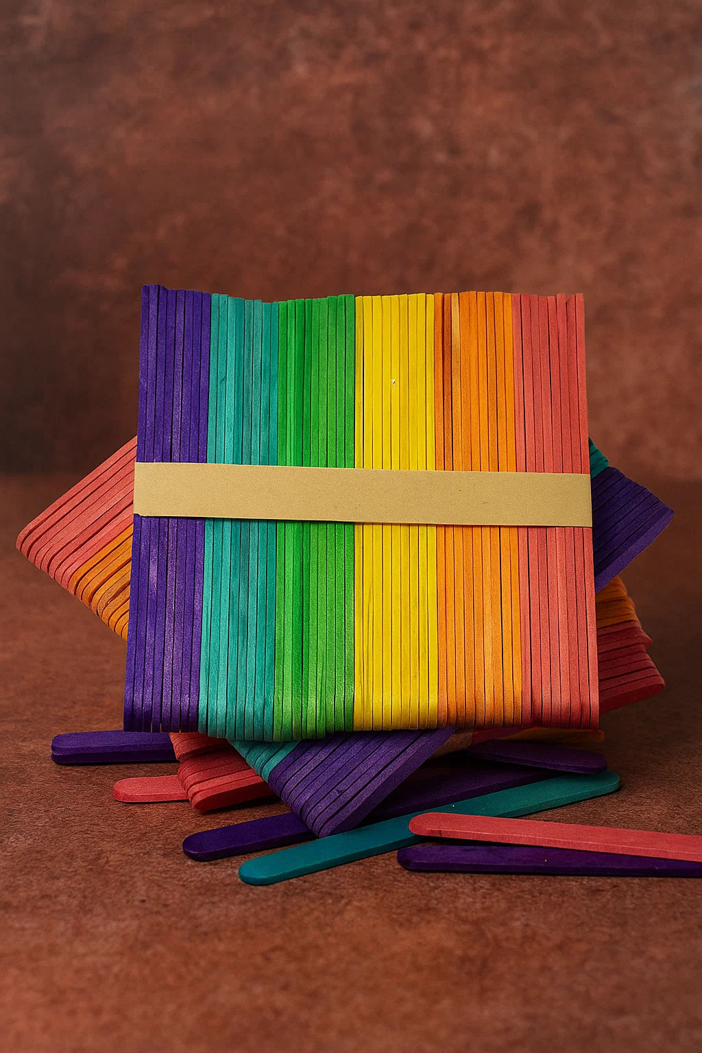 Ice Cream Sticks Colorful [IP][1Pack]