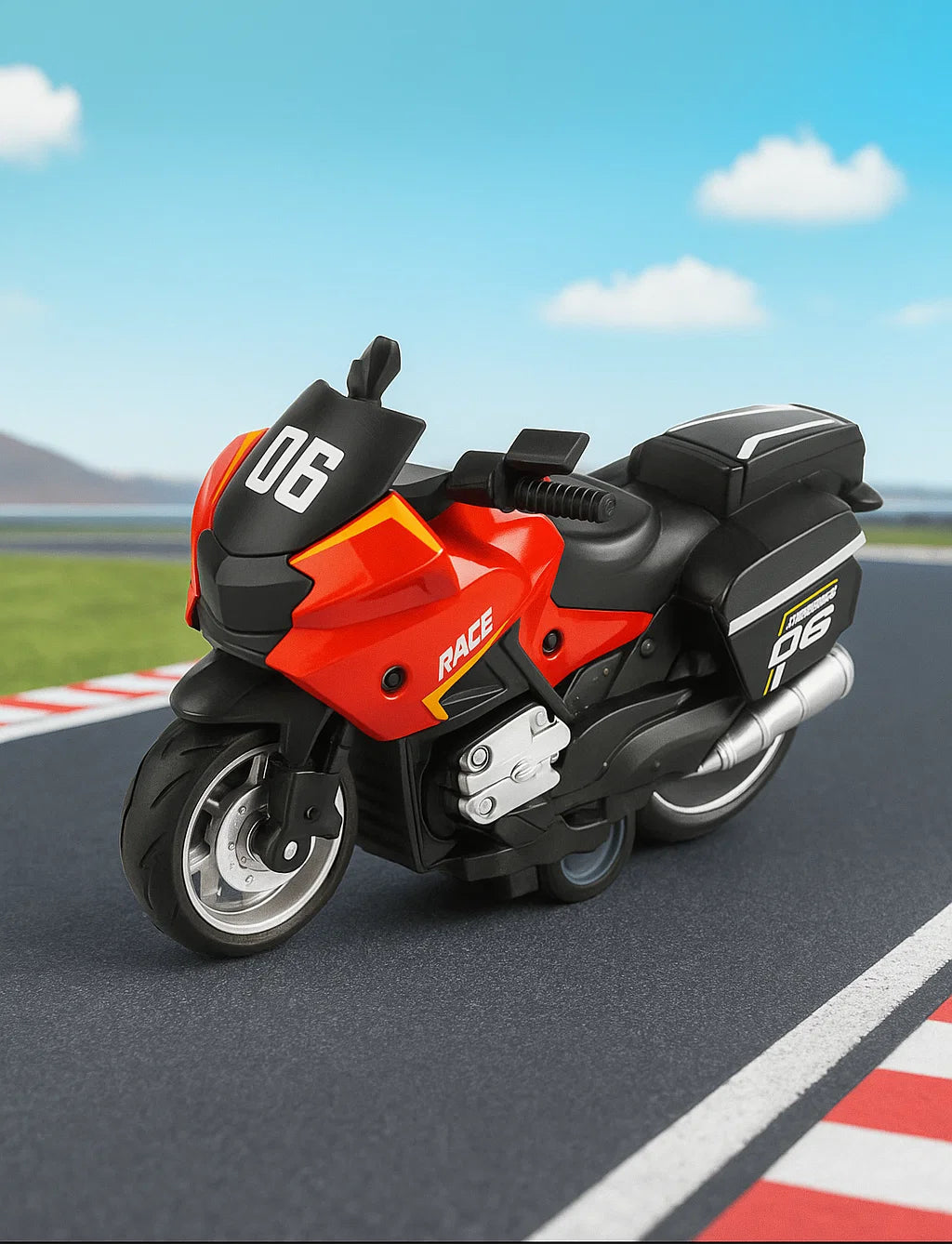 Diecast Motorcycle Toy Bike [PD]