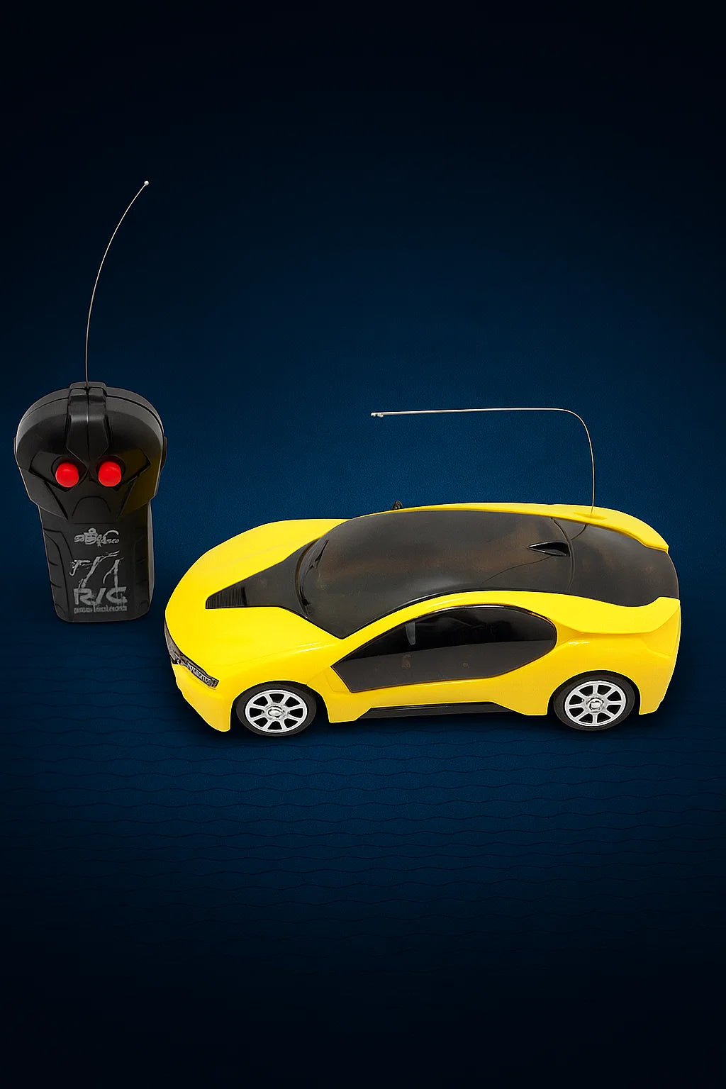 Generic Kids Modern Remote Control Car-Yellow [PD]