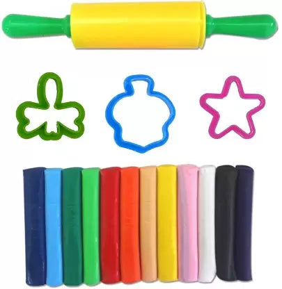 Clay Dough Toy Tool Set, Handmade Diy Creative 3D Color[PD][1Set]