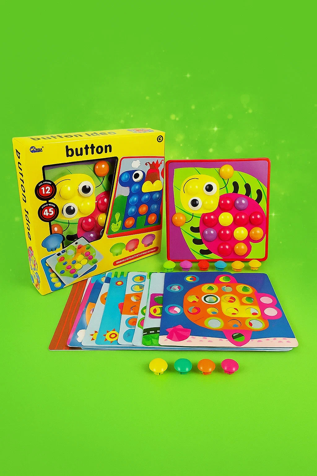 BUTTON IDEA GAME - THINKING / OBSERVATION SKILLS/ CREATIVITY [PD][1Pc]