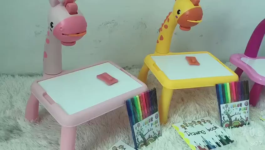 Drawing Projector Table for Kids - Trace and Draw Projector Toy with Light [PD]