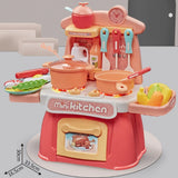 MINI Kitchen Playset Multifunctional Table Toys for Children's Gift Set [PD]