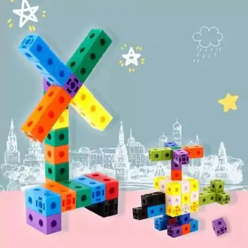 Deal 6 Magnetic Building Blocks & Creative Cube & Get LCD Tablet Free [PD][1Pc]