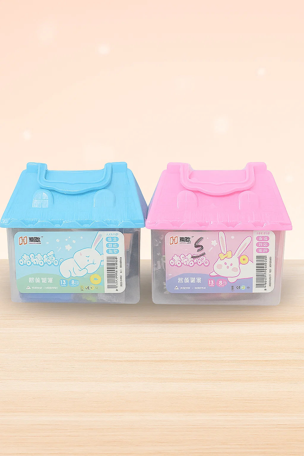 Mini Box Shapes Clay Pack of 12[1Pc][PD]