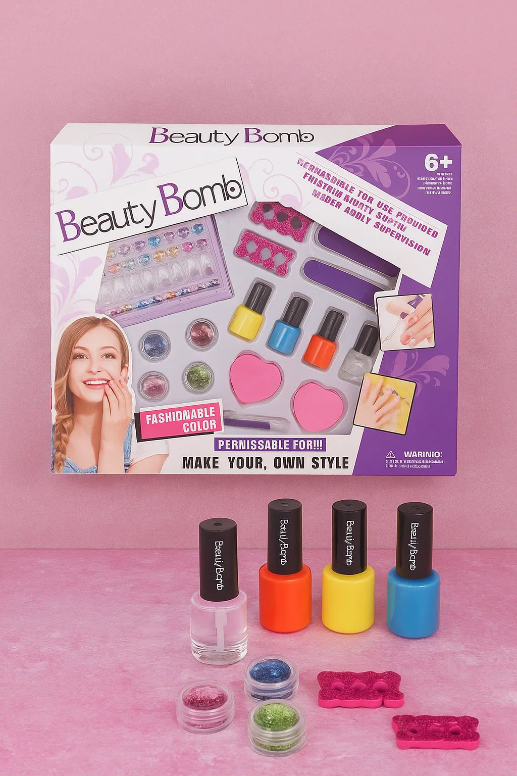 Fashionable Nails Art with Machine[PD][1Pc]