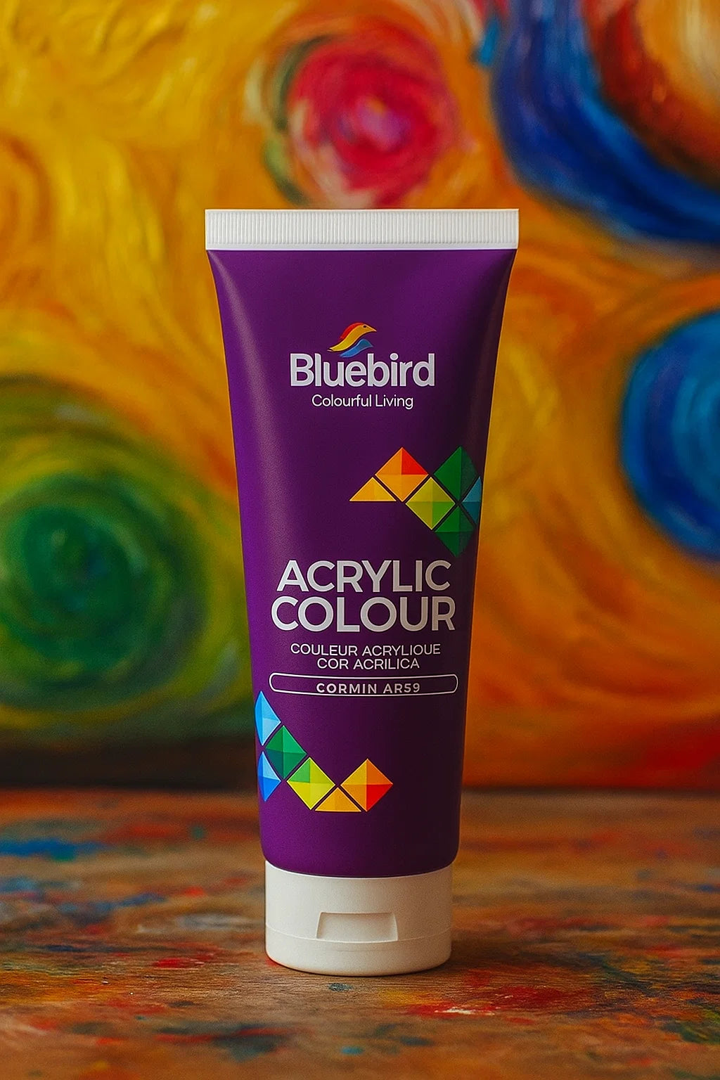 Blue Bird Acrylic 75ML Violet [PD][1Pc]
