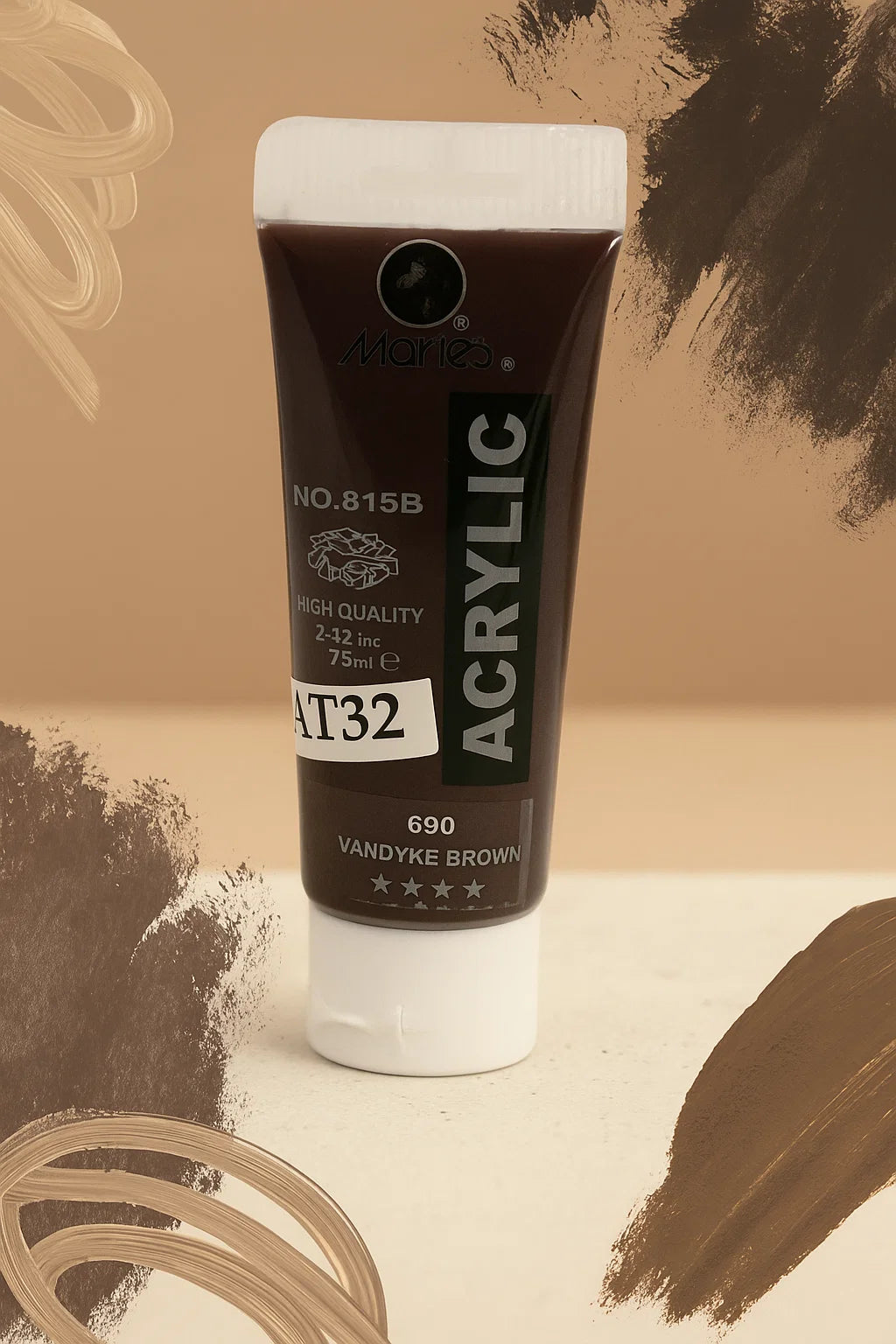 Maries Acrylic 75ML Vandyke Brown [PD][1Pc]