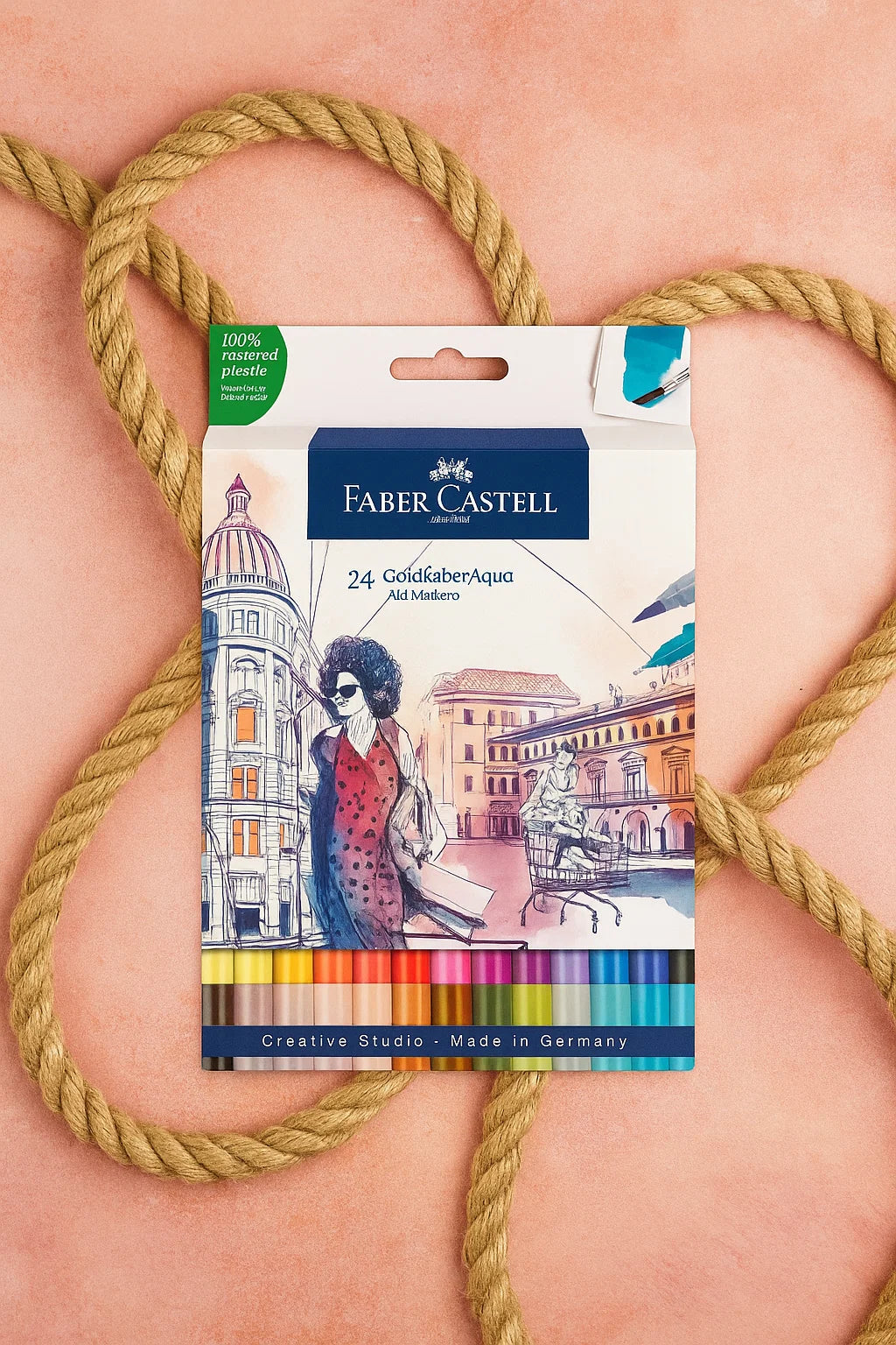 Goldfaber Aqua Dual Marker wallet of 24 [IP][1Box]