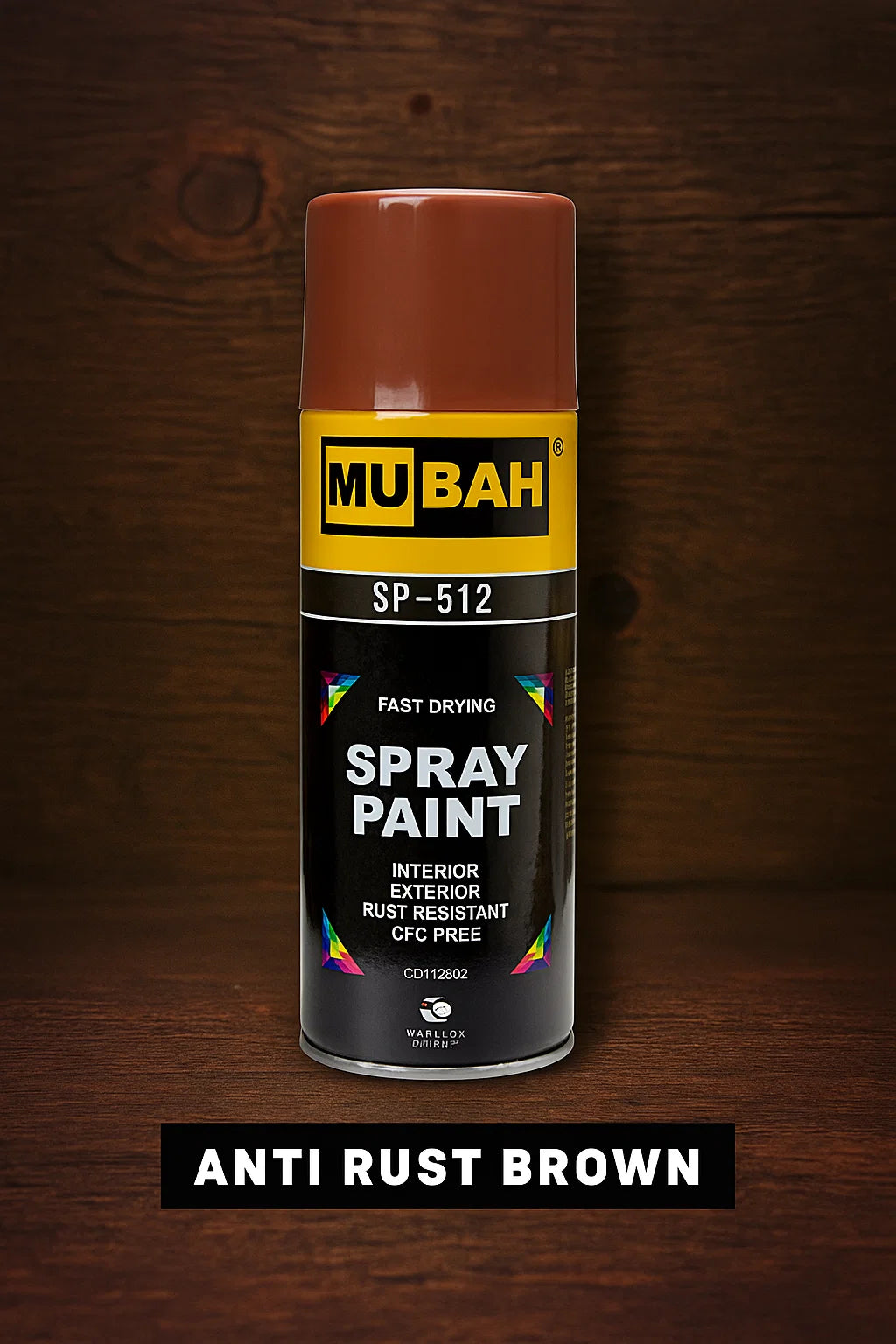 MUBAH Spray Paint - Anti Rust brown [IP][1Pc]