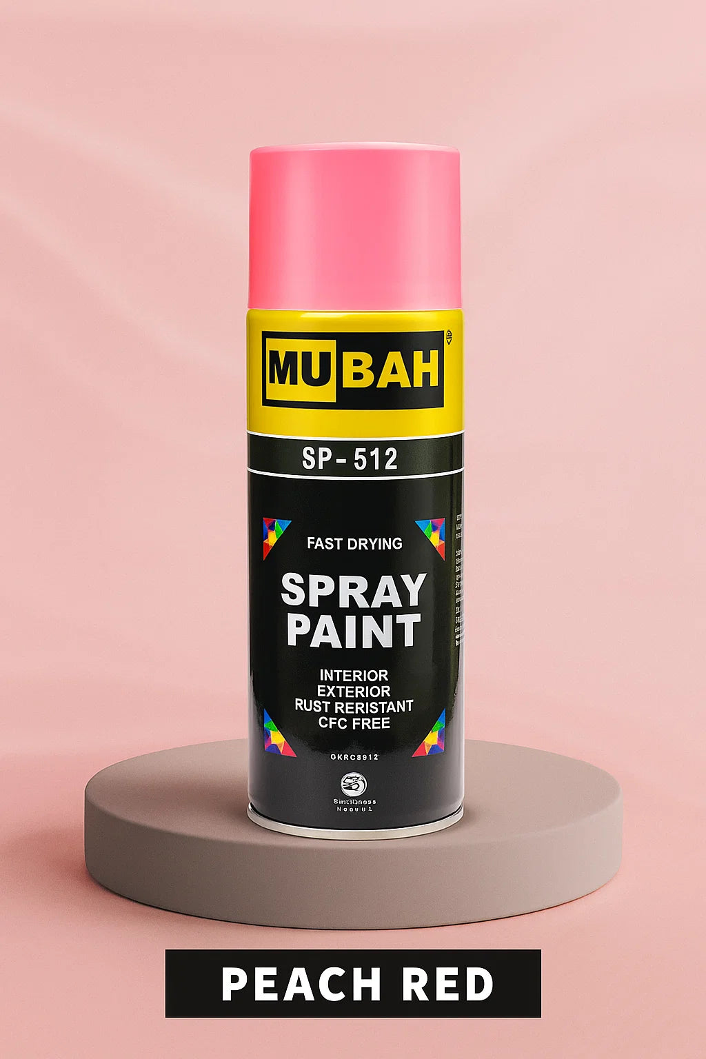 MUBAH Spray Paint - Peach Red [IP][1Pc]