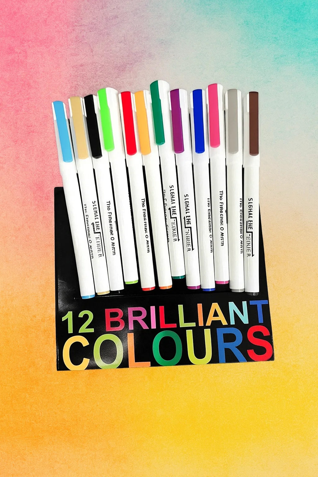 Signature 0.4 mm Color Fineliner Set of 12 [IP][Pack]