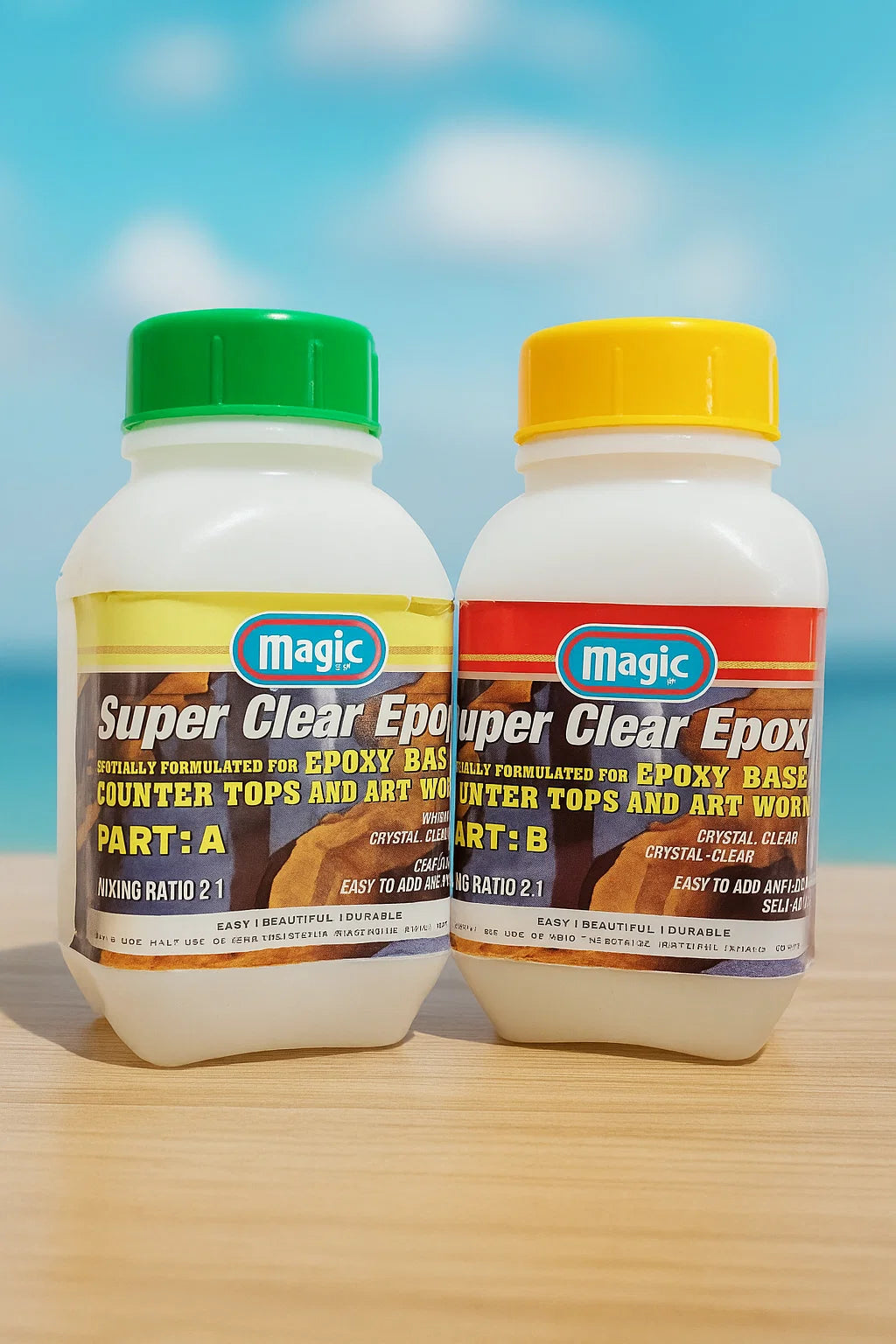 MAGIC® TE-08 SUPER CLEAR  RESIN EPOXY [PD][1Pc]