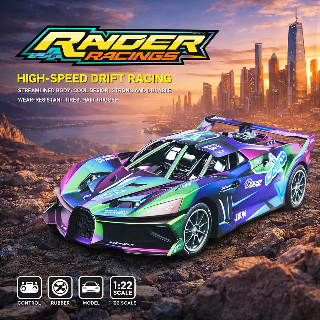 Raider Racing 2.4G R/C Car – 1:22 Scale [PD.]