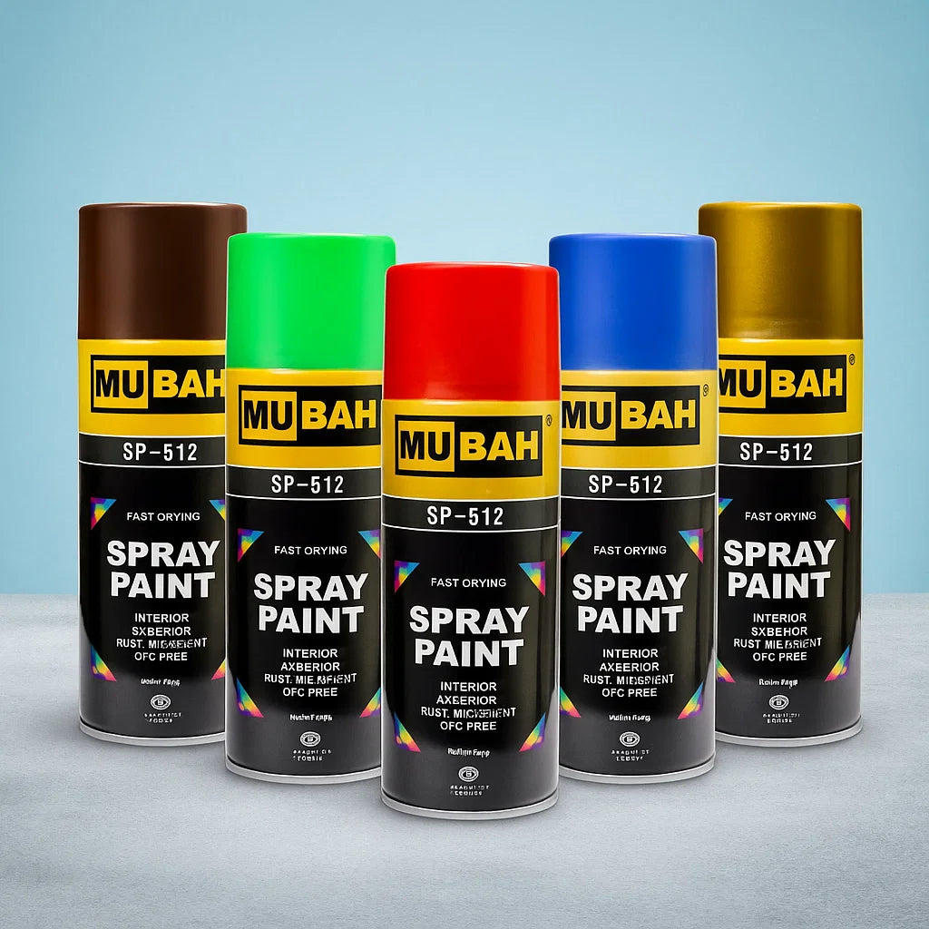 MUBAH Spray Paint - Medium Yellow [IP][1Pc]