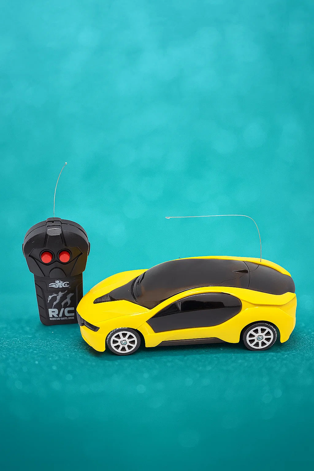 Generic Kids Modern Remote Control Car-Yellow [PD]